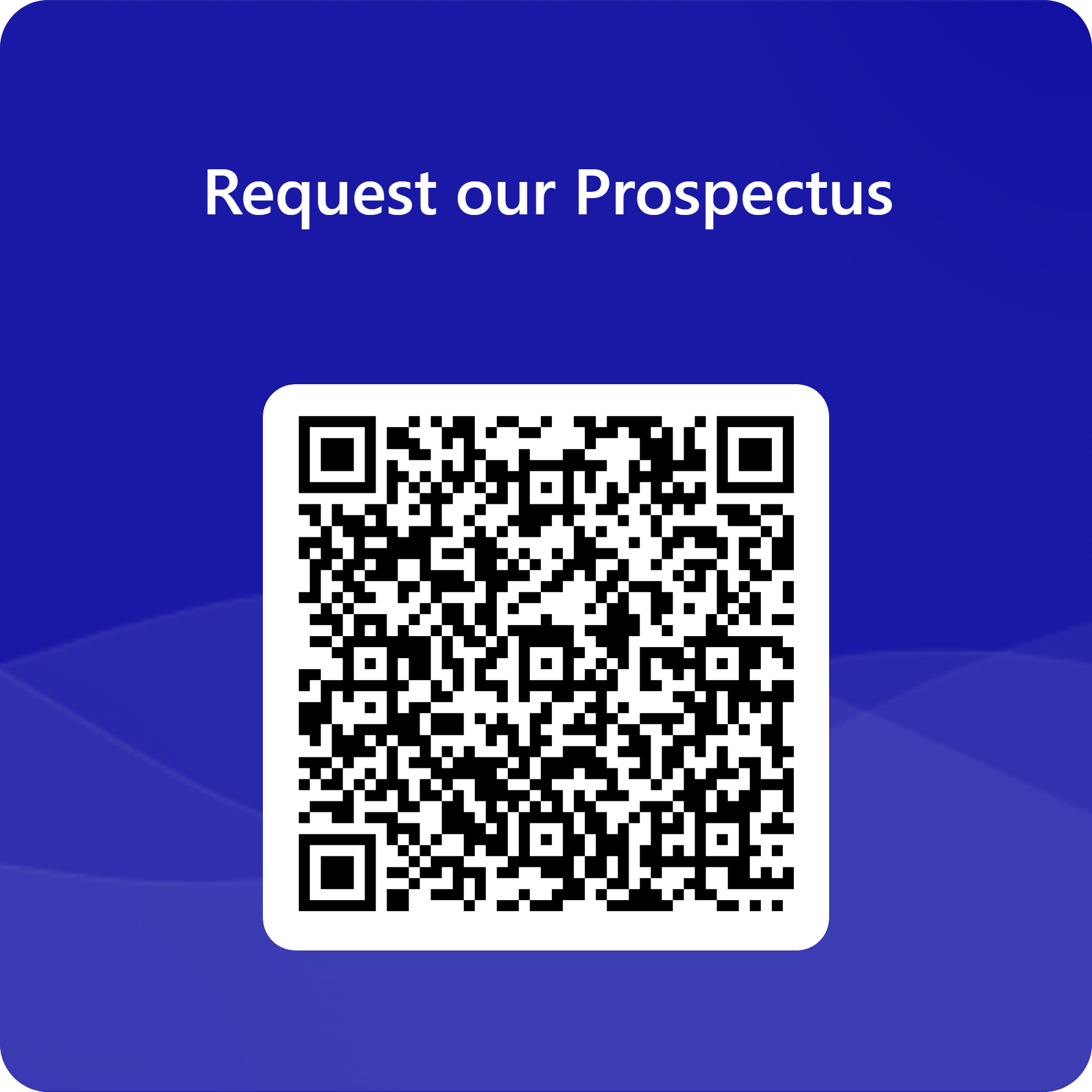 Request our Prospectus